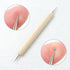 5 Pcs Embossing Stylus Set with Different Size Wooden Ball Embossing Stylus Double End Tracing Dotting Tool......