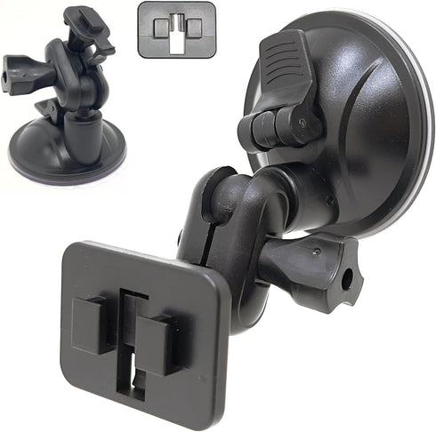 Enhancd Strong Car Windshield Suction Cup Mount for Edge CS and CTS Evolution w/Dual Ball Socket Adapter to Allow Best Viewing Position...