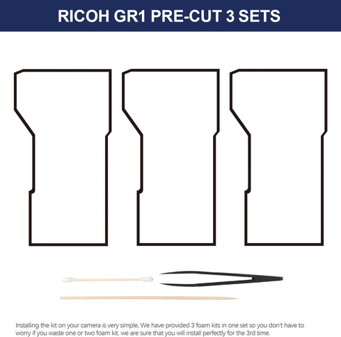 eTone Pre-Cut Light Seal Foam Sponge Kits Repair for GR1/GR1S/GR1V/GR10/GR21/R1/R1S Film Camera....