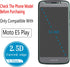 HPTech (2 Pack) Designed for Motorola (Moto E5 Play) Tempered Glass Screen Protector, 9H Hardness, Easy to Install, Bubble Free...