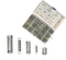 200PCS Compression Spring Series kit, 21 Combination kit, Galvanized Extension and Compression Spring kit, Including Small Springs for Home Repair...