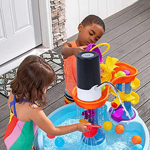 Water Table Pump, Summer Water Pump for Kids Water Table, Water Table Accessories, Outdoor Water Game Toys (Work Continuously for 3 Hours)...