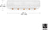 Umbra Estique Entryway Organizer, Great for Storing Keys, Small Accessories, Mail, Wallets and More, White Finish...