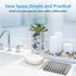 2PCS Mcyye Self Draining Soap Dishes, Premium Silicone Soap Holder & Saver for Shower, Bathroom, Kitchen, Bath Tub, Razor, Sponges, Drains Water V...