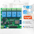 Tuya Smart Life WiFi Momentary Inching Relay Self-Locking Switch Module,DC 7-32V/USB 5V WiFi RF Bluetooth Relay,DIY Smart Home,Compatible with Ale...