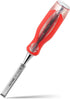 HAUTMEC 1/2" High Impact Wood Chisel for Woodworking, Drop-Forged CRV Steel, Beveled Edge Blade, Ergonomic Handle Wood Chisel for Carpentry,Wood C...