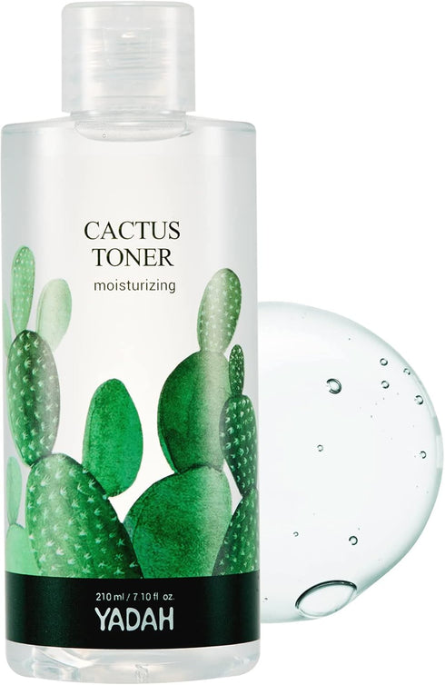 Yadah Cactus Toner 7.1 Fluid Ounce, Cruetly Free Prickly Pear Hypoallergenic Moisturizing Skin Care...