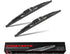 OTUAYAUTO Rear Windshield Wiper Blades - 2 Pieces of 11" Car Back Window Wiper -Compatible with Jeep Liberty, Patriot, Compass, Grand Cherokee, Do...