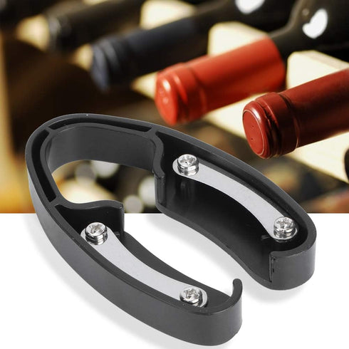 Wine Cutter Foil Cutter, Stainless Steel Wine Bottle Foil Cutter Tool, Wine Bottle Opener, Wine Cutter (Black)...