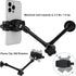 Truck Phone Stand 10" Length Arm for 3.5~7.5" iPhone/HTC/LG/Nexus/Huawei/Smartphones,Fit for Truck/Car/Vehicles/Boat,Multi-Angle Adjustable Alumin...