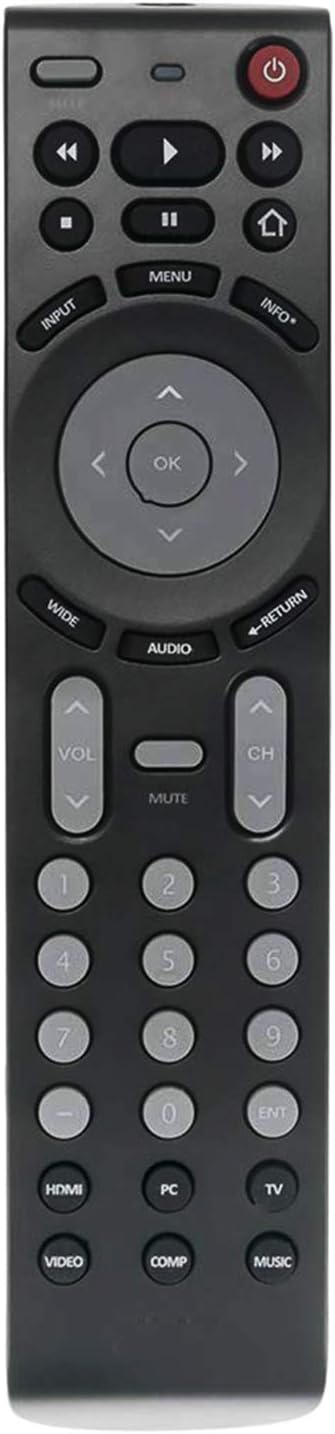 New RMT-JR02 Remote Control fit for JVC Emerald FTR FT FL Series LED HDTV EM42FTR EM48FTR EM55FTR EM65FTR EM32FL EM39FT EM42FT EM48FT EM55FT EM65F...