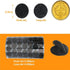 Self Adhesive Dots - 800pcs (400 Pairs) 0.79" Diameter Waterproof Sticky Back Hook Dot Loop Dot for School, Office, Home, Mounting Arts & Crafts ?...
