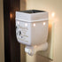 Elanze Designs Birds on a Tree Believe Grey Ceramic Stoneware Electric Plug-in Outlet Wax and Oil Warmer...