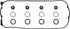 FEL-PRO VS 50365 R Engine Valve Cover Gasket Set for Honda Accord...