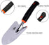 Garden Tool Shovel for Digging Gardening Trowel for Lawn Planting Stainless Steel Spade Rubber Handle Anti Slippery...