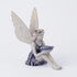 Polyresin Sunflower Fairy Garden Statue - Sitting Angel Figurines with Bird Feeder | Decoration for Large Lawn, Bath, and Yard Outdoor Clearance (...