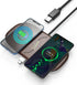 Fast Wireless Charger, Dual 20W Max Wireless Charging Pad Compatible with Apple iPhone 15/14/13/12/Pro Max/Pro/Plus, AirPods pro/2/3, Wireless Pho...