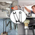 Multifunctional Sink Wrench, 2024 New General Purpose Dual Head Pipe Wrench, Under Sink Wrench Faucet Tool, Basin Wrench, Multifunctional Sink Wre...