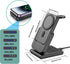 Wireless Charging Station for Apple MagSafe Charger, 3 in 1 MagSafe Charger Stand for iPhone 15 Pro Max/14/13/12, Air Pods, iWatch, Portable 5000m...