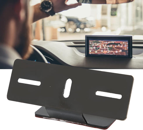 Radio Holder Bracket, for ICOM IC?2730E IC2720 for Yaesu FT7900R FT8900 FTM?400XDR Radio Mic Mount Metal Adhesive Back Hook...