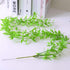 PASYOU Artificial Hanging Vines, Fake Simulation Weeping Willow Plants Decor Greenery Leaves Ivy for Wedding Indoor Outdoor Home Garden Balcony Pa...