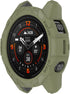 3 Pack Smartwatch Case Compatible with Garmin Fenix 7S Solar / 7S / 7S Sapphire Solar Watch Silicone Shockproof Bumper Protective Case (Black+Gree...