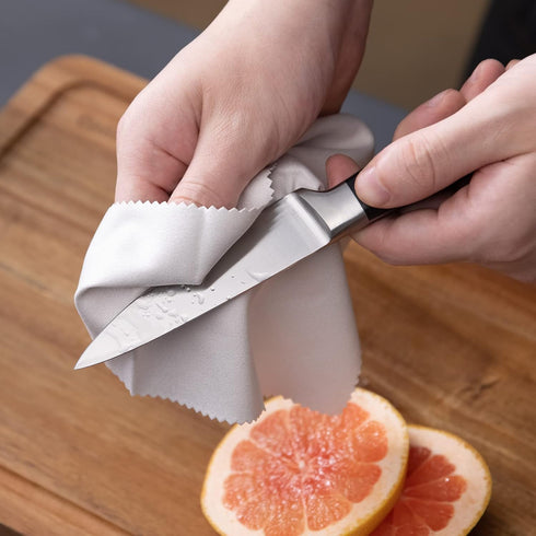 Paring Knife, 4 inch Small Kitchen Knife Ultra Sharp German Stainless Steel Fruit and Vegetable Cutting Chopping Knives - Full Tang Ergonomic Hand...