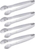 Sugar Tongs 4-Inch Mini Serving Tongs Stainless Steel Appetizer Tongs, Set of 4...