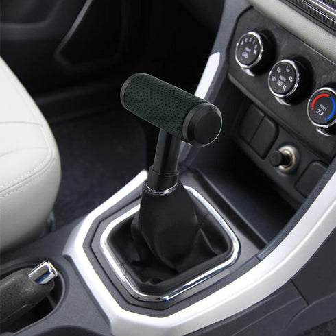 Arenbel 4" Alloy T Handle Gear Shift Knob, Heavy Manual Car Gear Stick Shifter with Leather Covered Fit Most MT Transmission Vehicles, Black...