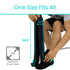 Vive Elastic Knee Wrap - Ankle, Foot, Calf & Wrist Support Wraps for Pain Relief - Compression Bandage for Legs - For Edema, Weightlifting, Sports...