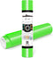 TECKWRAP Permanent Adhesive Vinyl 12" x 10ft, Matte Neon Green...