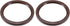 2 Pcs Engine Crankshaft Oil Seal Compatible for Toyota Sienna 1998-2015, Durable Rubber Brown Oil Seal...