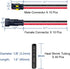 10 Kit 16 AWG 2 Pin Connector Car Waterproof Wire Connectors 2 Pin Automotive Electrical Connectors Quick Disconnect 2 Way Wire Terminal Connector...