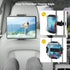 AHK Car Headrest Mount Holder, for iPad Pro/Air/Mini, Tablets, Nintendo Switch, iPhone, Samsung Galaxy/Note, Smartphones, Compatible with 4.5" to ...