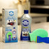 Bar Keepers Friend Cooktop Cleaner + Scraper + Dish Fish - Multipurpose Liquid Stovetop Cleanser, Safe for Use on Glass or Ceramic Cooking Surface...