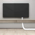20ft - 1 inch White Cable Sleeve, Cable Organizer for Desk PC TV Computer, Wire Protector Cable Wrap Cover, Cord Management for Home Office...