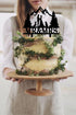 YzYbuaego Mountain Wedding Cake Topper Mr & Mrs Cake Decorations Forest Theme Outdoors Wedding Cake Topper (Mountain and Dog)...