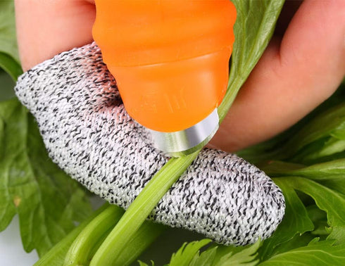 Upgrade Garden Silicone Thumb Knife, Harvesting Plant Knife, Gardening Gifts?Garden Knife?Finger Knife Picking for Trim Garden Vegetable Gardening...