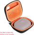 Hermitshell Travel Case for JBL Tune 125TWS / JBL Tune 120TWS True Wireless in-Ear Headphone (Black+Orange)...