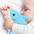 Baby Shark Blanket Security Soft Lovey Plush Sleeping Snuggle Gifts Boy Blue Minky Dot Stuffed Ocean Animal Newborn Nursery Kids Toddler First Bir...