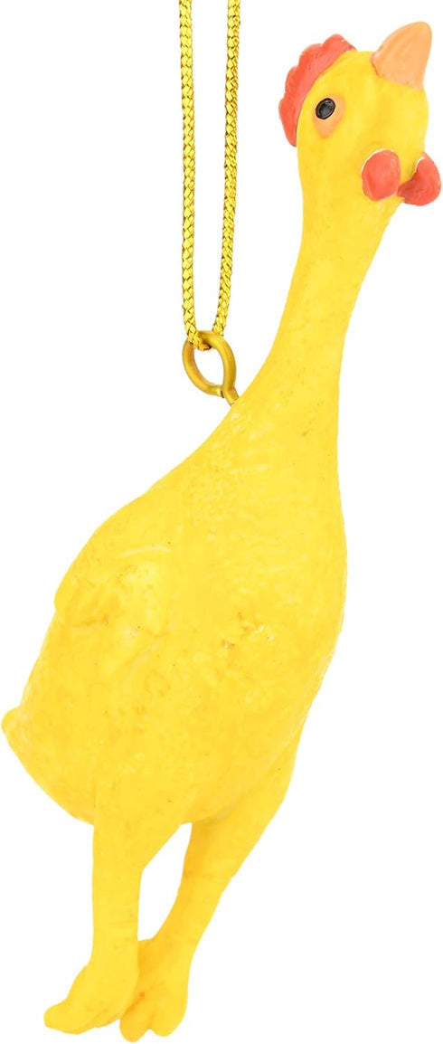 Tree Buddees Funny Rubber Chicken Christmas Ornaments...