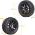 4Pcs 12mm Hex RC Wheels Tires Height 2.99 inch (76mm) for 1/10 On Road and 1/14 1/16 1/18 Scale Models Cars Truck Buggy with Foam Inserts...