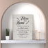 New Home Religious Wall Art Bless This Home Canvas Print with Inspirational Quote Framed Artwork Painting for Rustic Home Wall & Tabletop Decor Ho...
