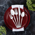 Infinity Flatware Disposable White Teaspoons - 32 Count | Posh Premium Plastic Cutlery for Special Occasions...