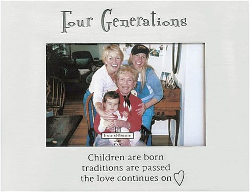 Ganz Four Generations Frame Holds 4 x 6" Photo...