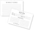 Recipe Instruction Cards | 50 | 4 x 6” inches Postcard Size | Recipe Index Cards for Kitchen Supplies, Recipe Box, Housewarming Gift, Wedding Show...