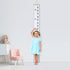 PandaEar Baby Height Growth Chart Ruler| Kids Boys Girls | Removable Wall Decor Measurement 79" x 7.9" (White)...