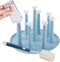 Drying Rack Bottle Rack Cup Drying Rack, Water Bottle Dryer Rack, 9 Cups Plastic Mug Stand,1 Cup Brush ?Coffee Mug Rack and Mug Holder Tree?for Ho...