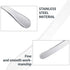 2Pcs Mini Metal Cosmetic Spatulas, Makeup Spatulas, Skincare Spatula, Cream Spatula, Beauty Accessories for Mixing and Sampling Plant Masks, Skin ...