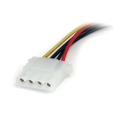 StarTech.com 6in SATA to LP4 Power Cable Adapter - F/M - Power adapter - SATA power (M) to 4 pin internal power (F) - 5.9 in - black - LP4SATAFM6I...
